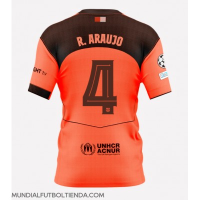 Camiseta Barcelona Ronald Araujo #4 Tercera Equipación Replica 2025-26 mangas cortas Camiseta Barcelona Ronald Araujo #4 Tercera Equipación Replica 2025-26 mangas cortas